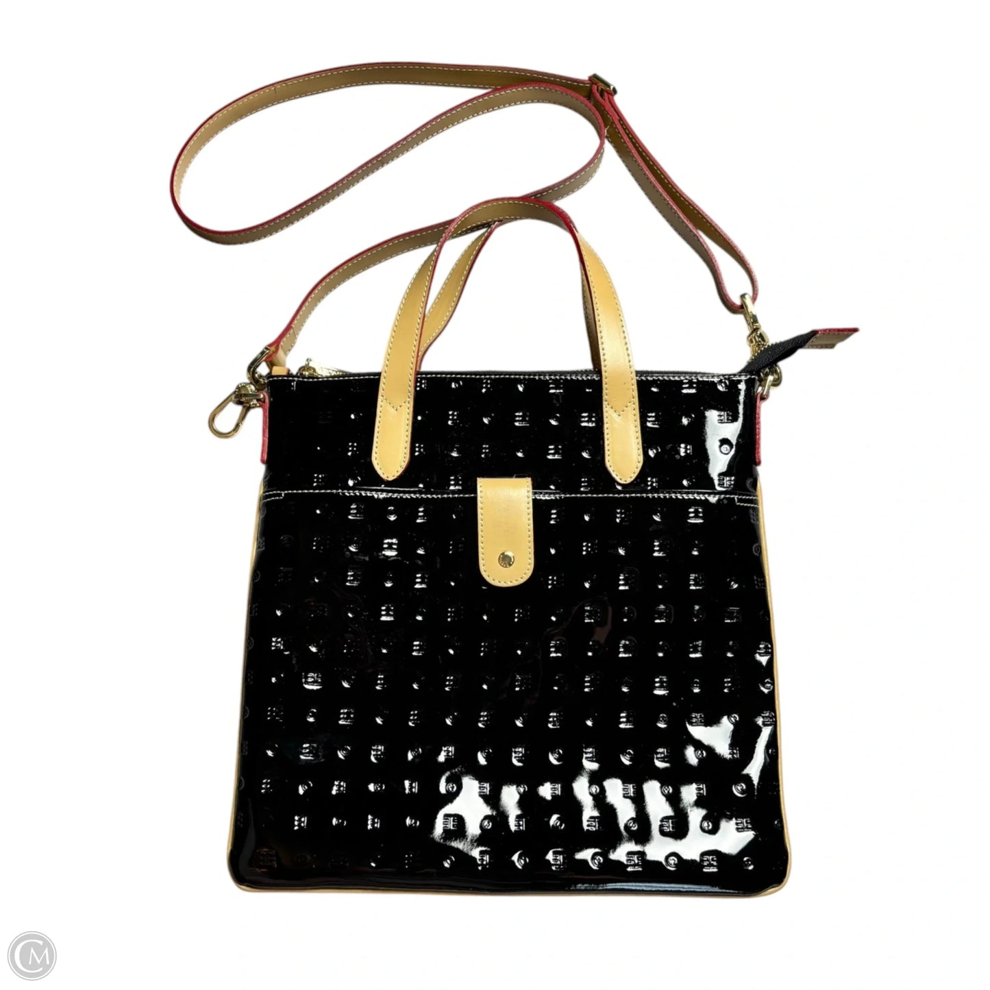 Crossbody Leather By Arcadia, Size: Medium