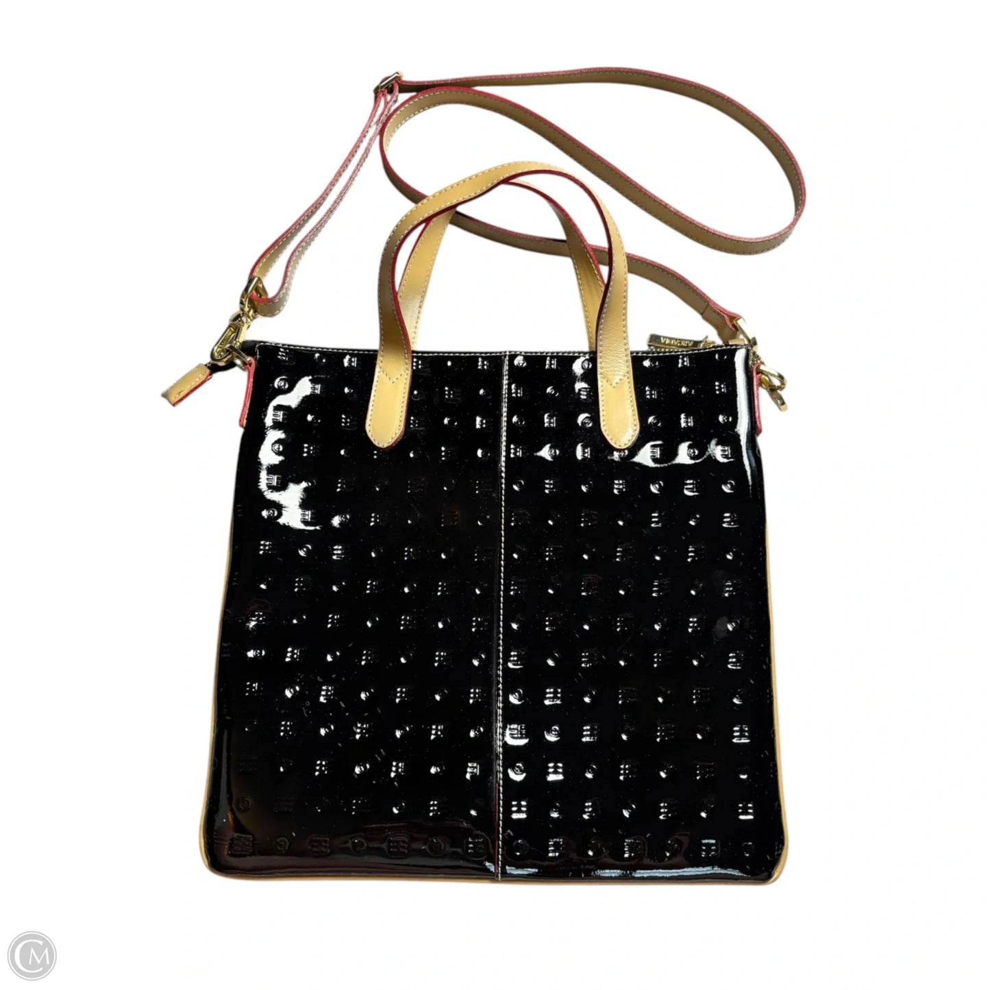 Crossbody Leather By Arcadia, Size: Medium