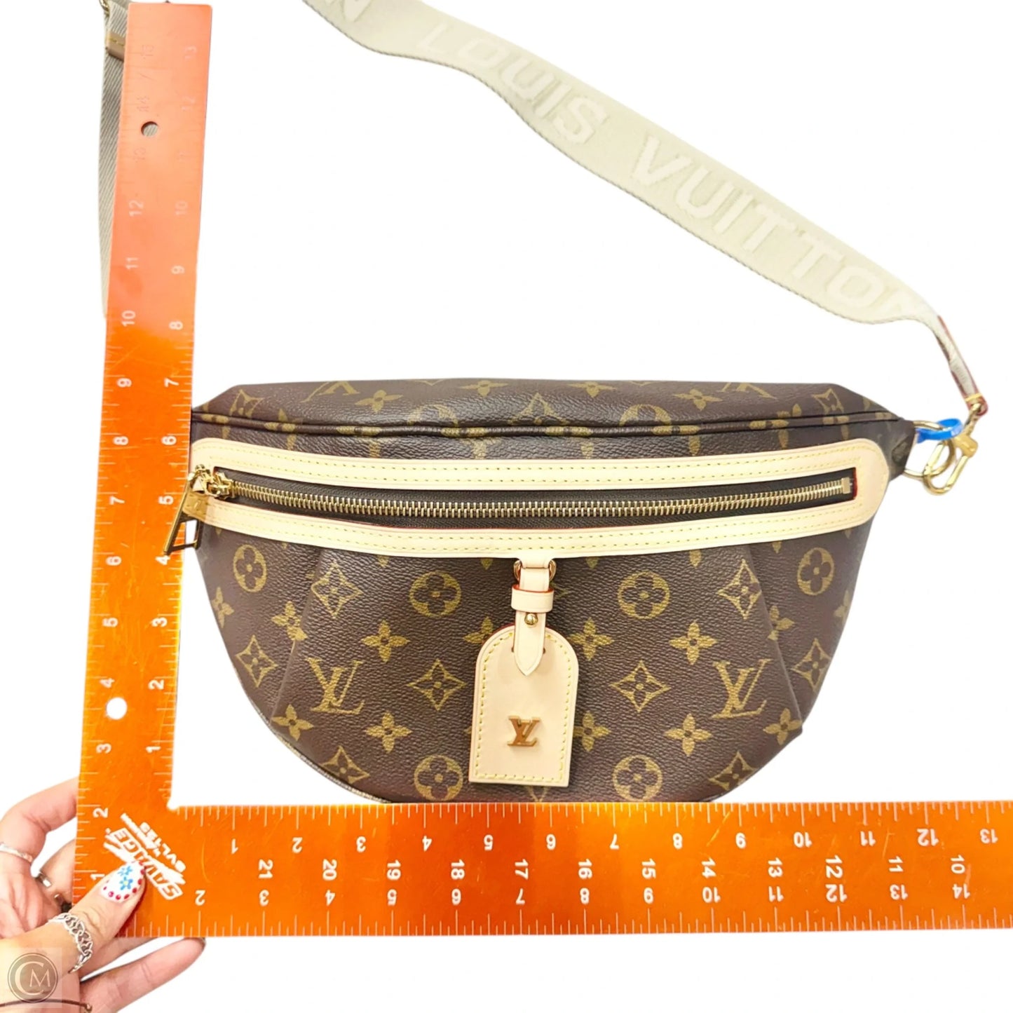 Belt Bag Luxury Designer By Louis Vuitton, Size: Large