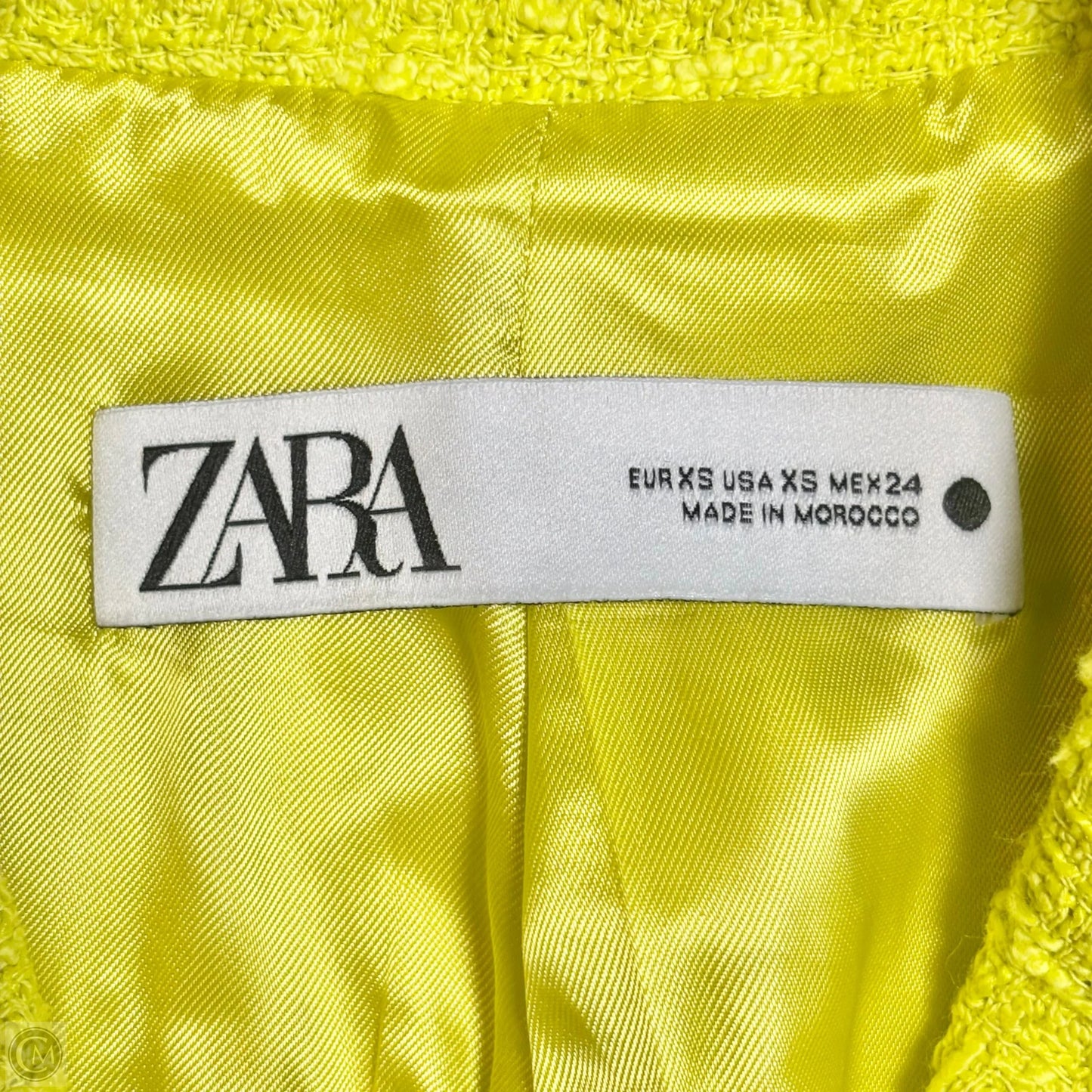 Blazer By Zara In Green, Size: Xs