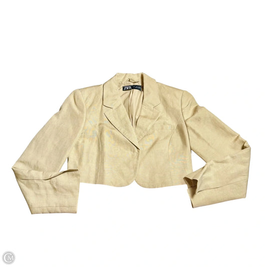 Blazer By Zara In Tan, Size: S