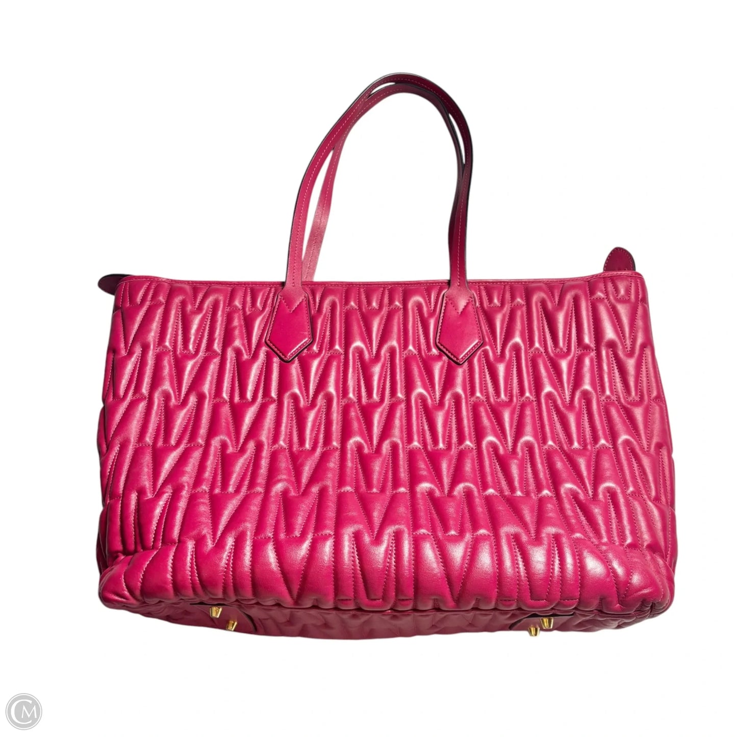 Tote Luxury Designer By Moschino, Size: Large