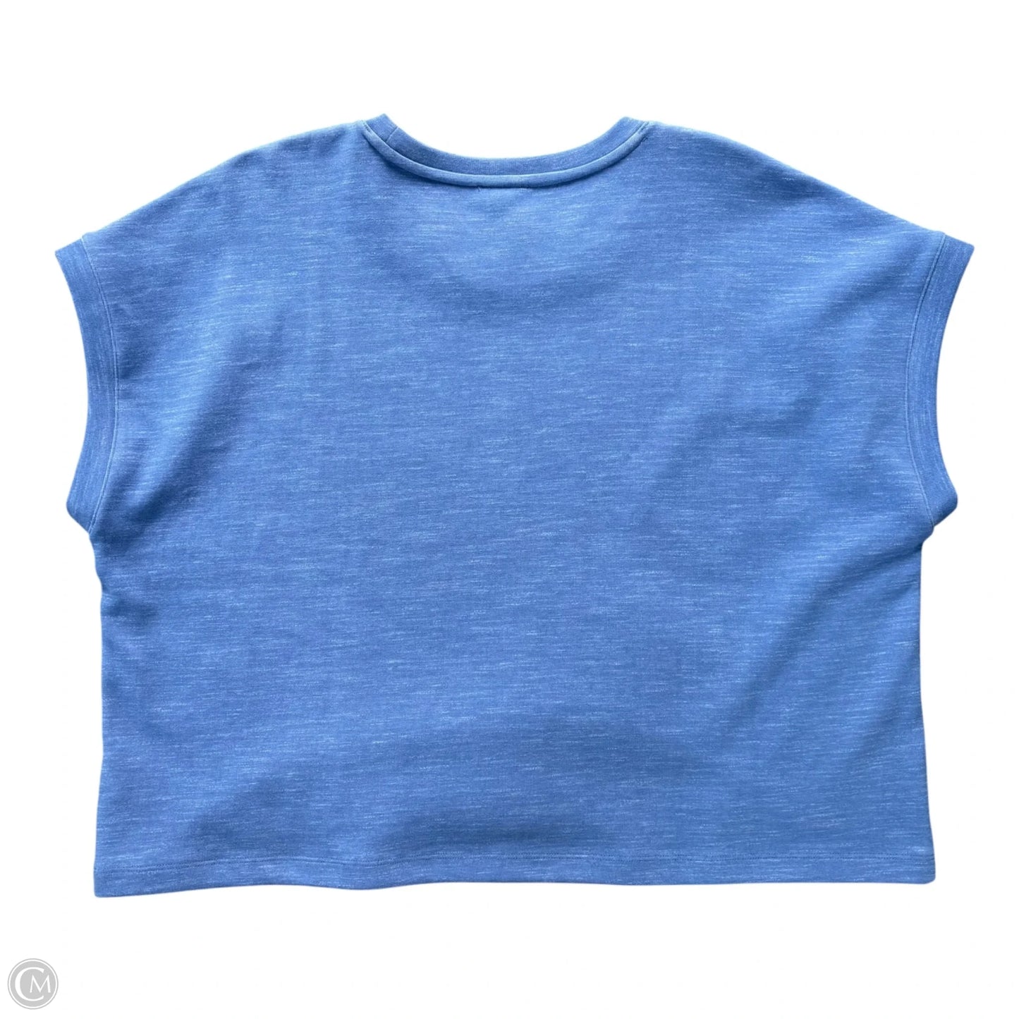 Top Short Sleeve By Talbots In Blue, Size: Xlp