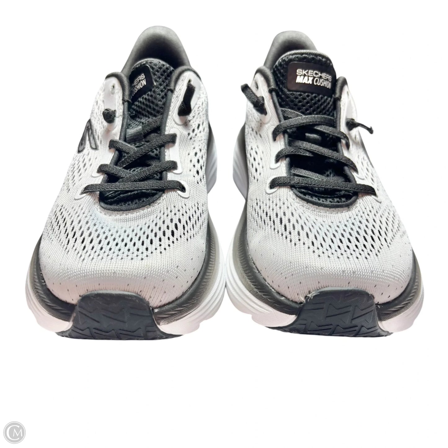 Shoes Athletic By Skechers In Black & White, Size: 6.5