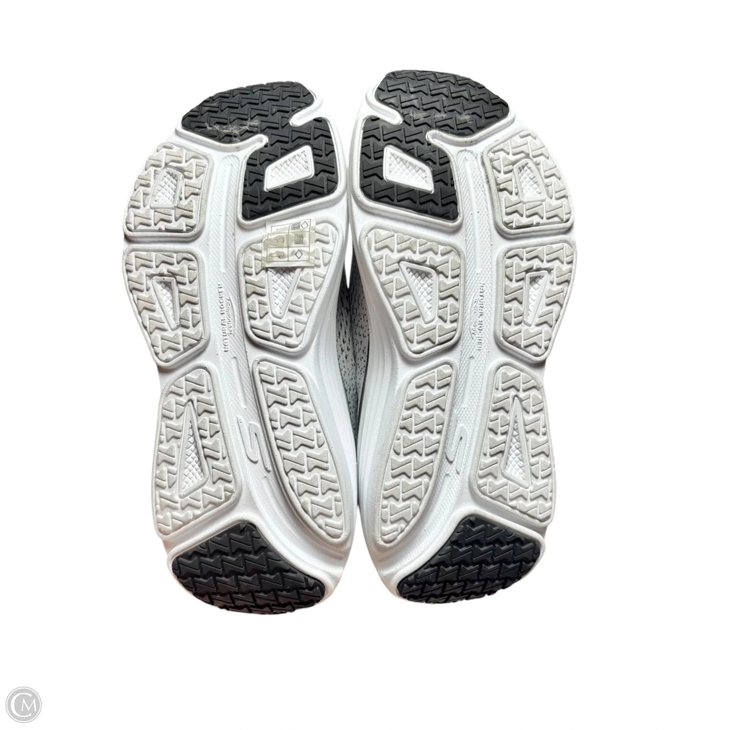 Shoes Athletic By Skechers In Black & White, Size: 6.5