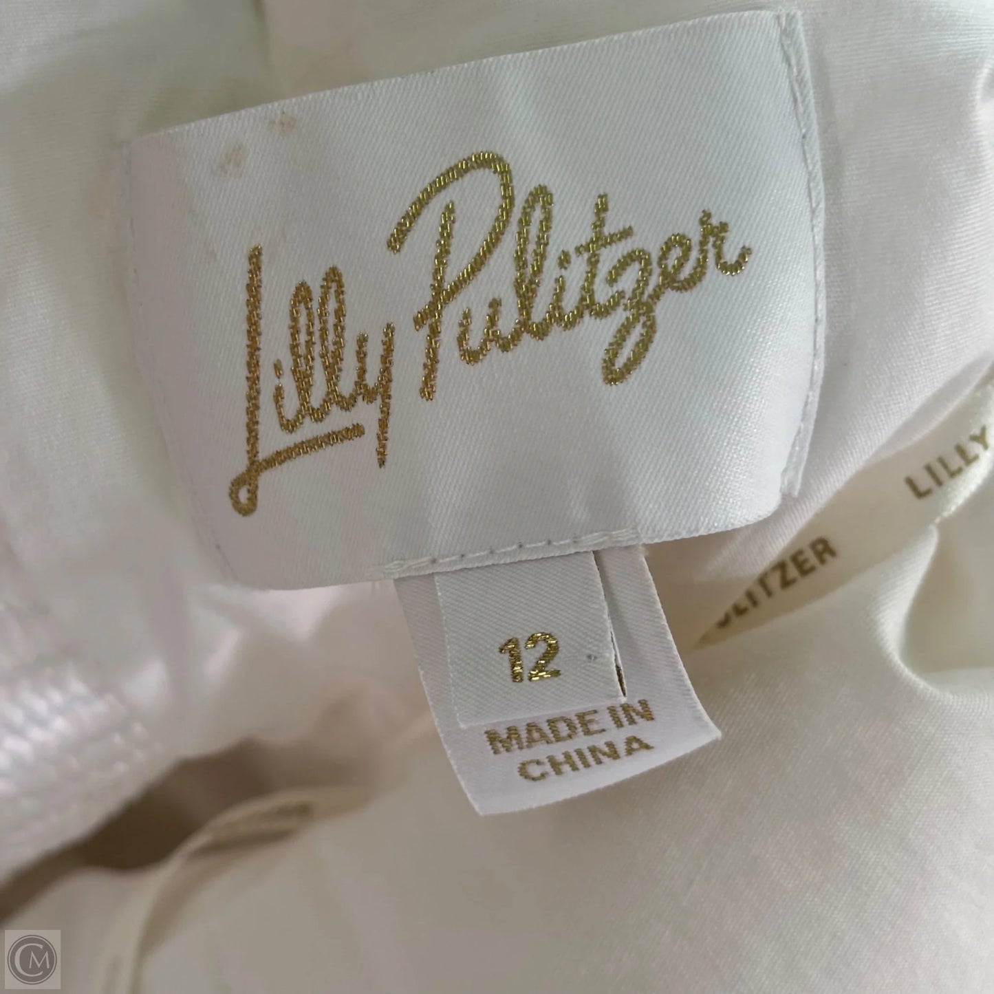 Romper Designer By Lilly Pulitzer In White, Size: L