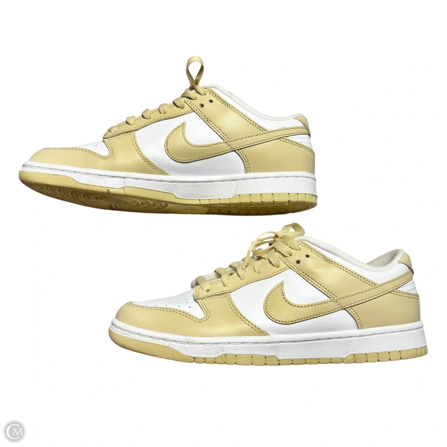 Shoes Sneakers By Nike In Tan & White, Size: 11.5