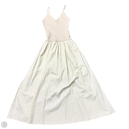 Dress Casual Maxi By Moon River In Cream, Size: L