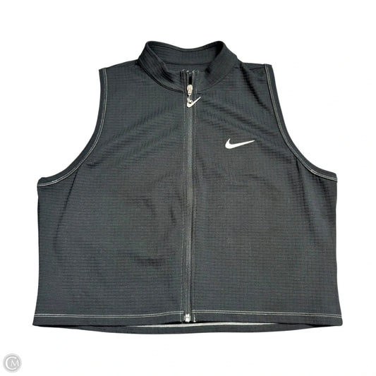 Athletic Tank Top By Nike Apparel In Black, Size: Xxl