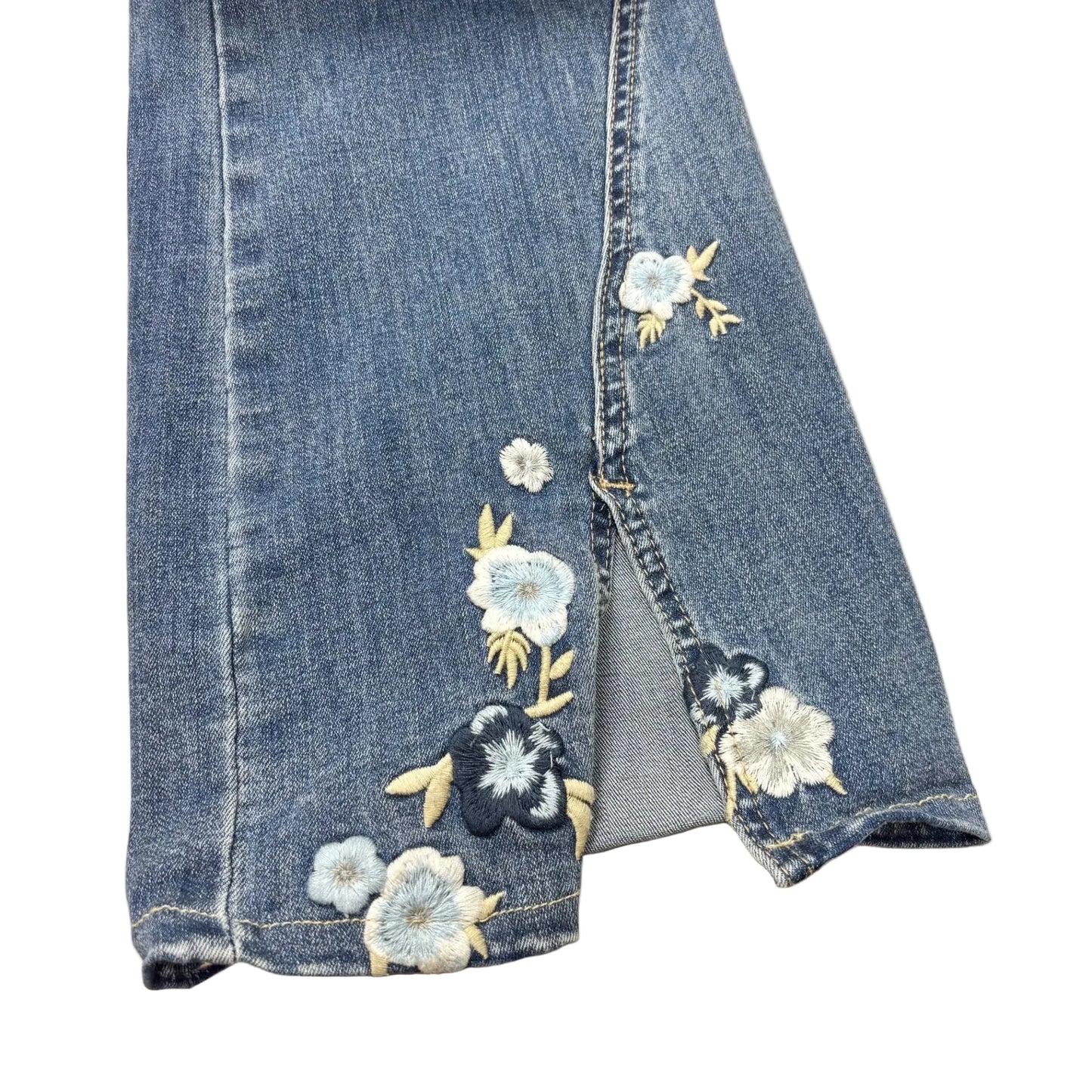 Jeans Boot Cut By Charlie B In Blue Denim, Size: 8