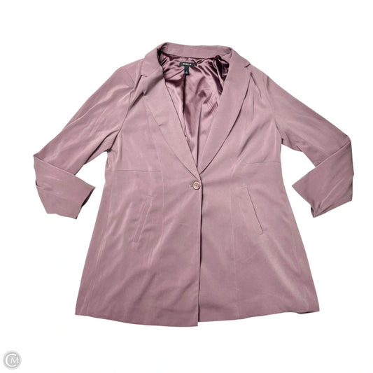 Blazer By Torrid In Purple, Size: 2x