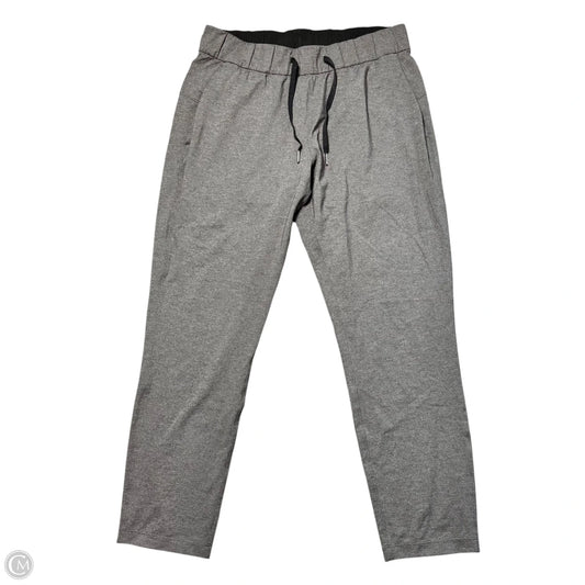 Athletic Pants By Lululemon In Grey, Size: M