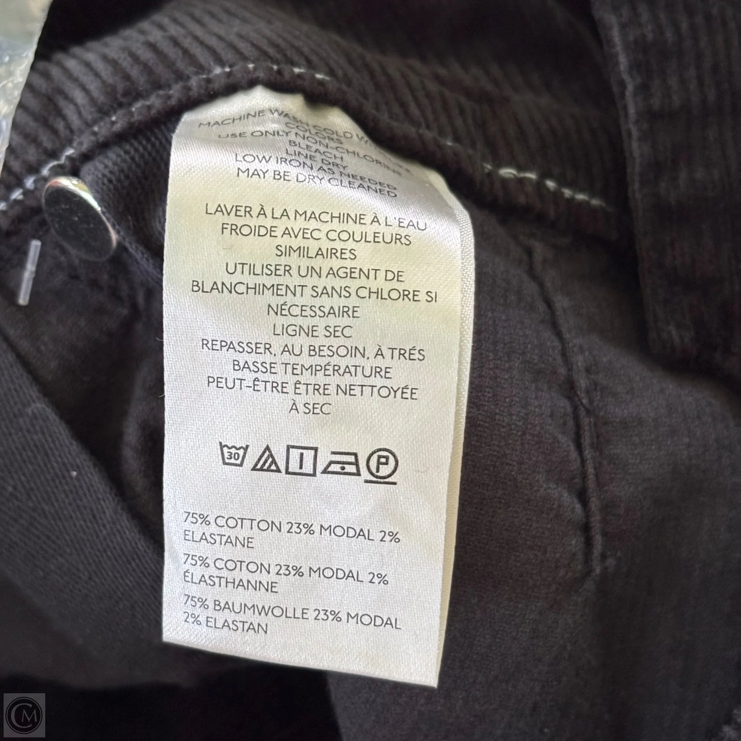 Pants Corduroy By Maeve In Black, Size: 2