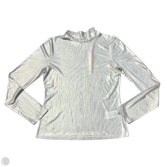 Top Long Sleeve By Anthropologie In Gold, Size: S