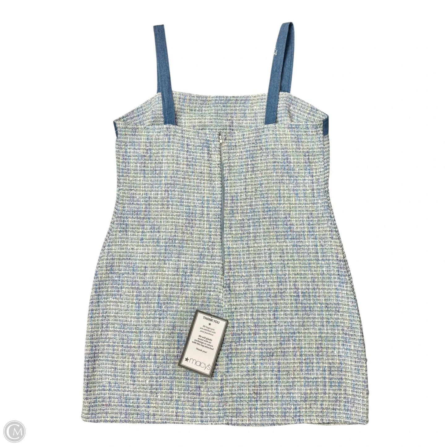 Dress Casual Short By City Studio In Blue, Size: 1x
