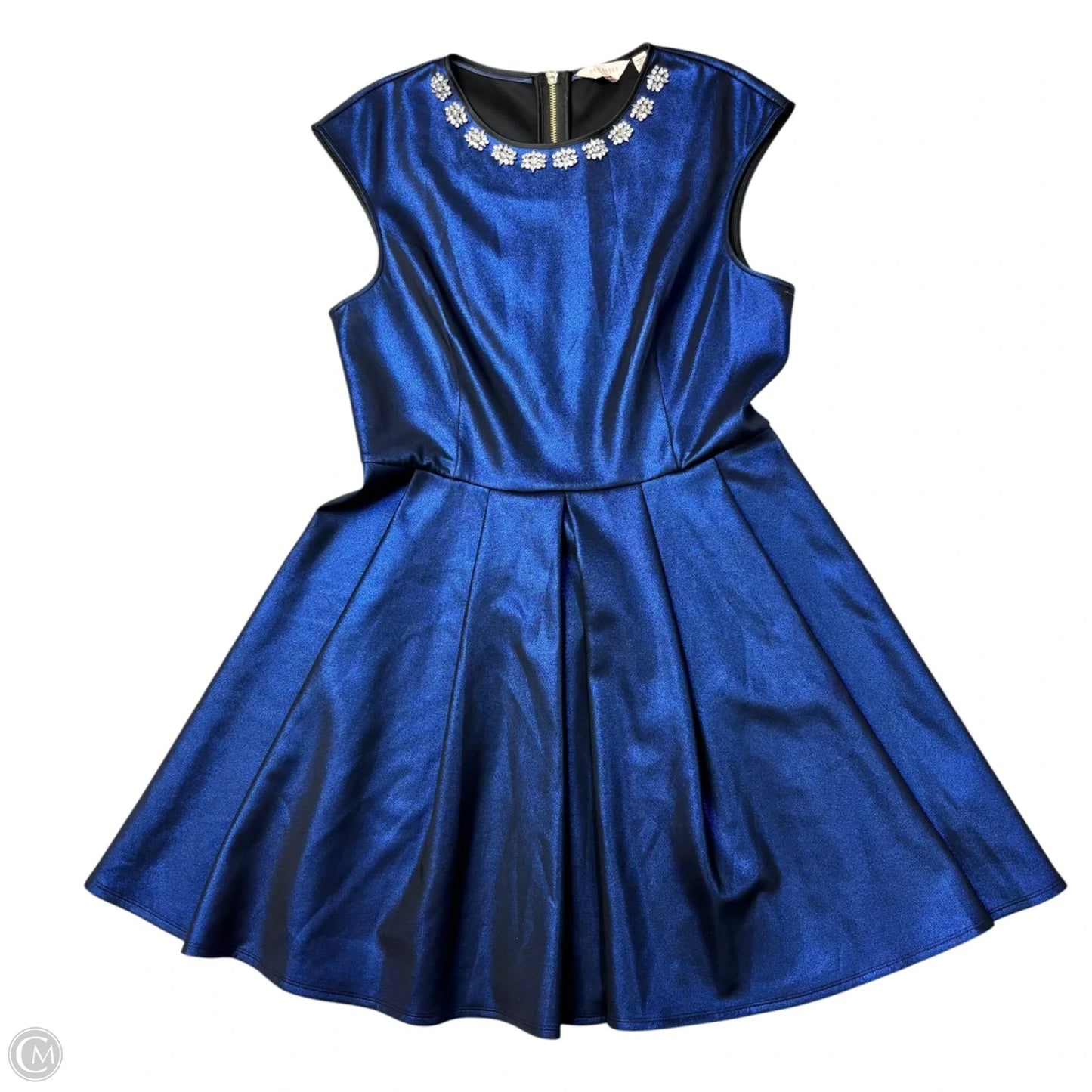 Dress Party Midi By Ted Baker In Navy, Size: L