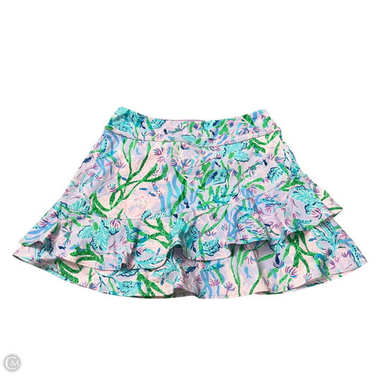Skort Designer By Lilly Pulitzer In Purple, Size: S