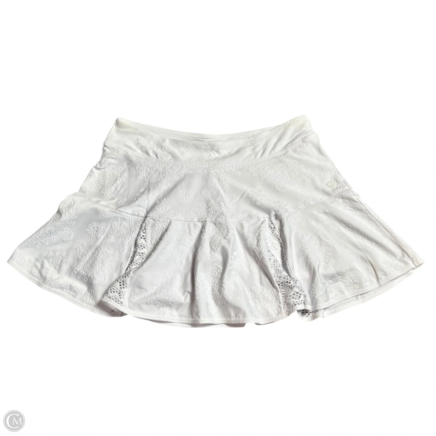 Skort Designer By Lilly Pulitzer In White, Size: M