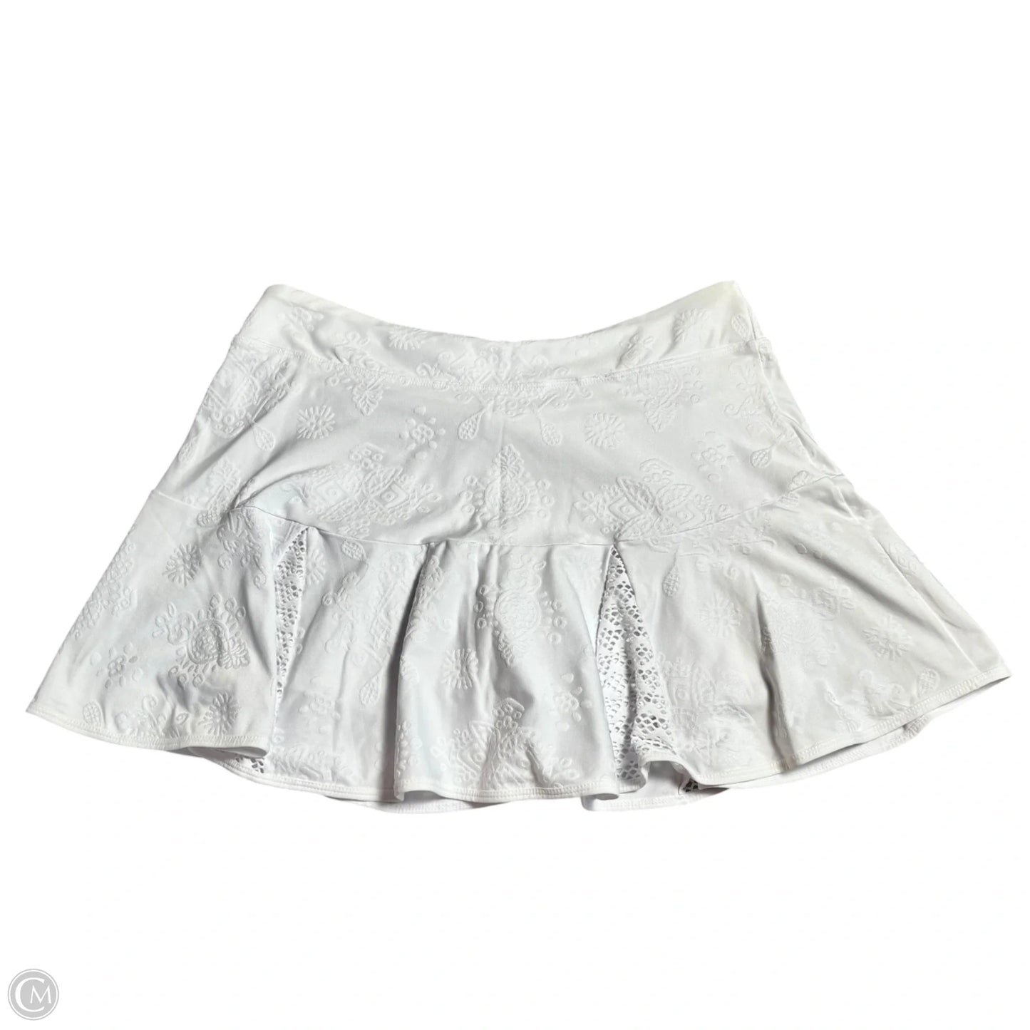 Skort Designer By Lilly Pulitzer In White, Size: M