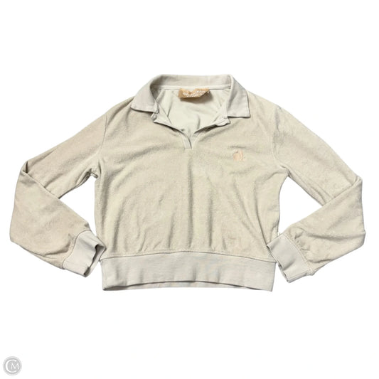 Top Long Sleeve By Araminta James In Tan, Size: S