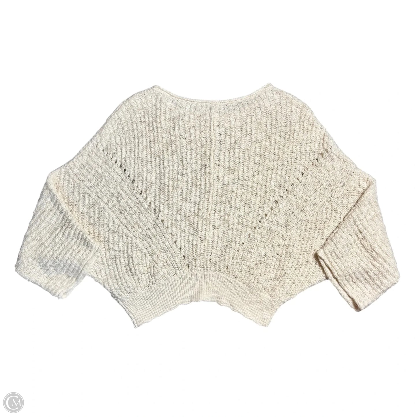 Sweater By Anthropologie In White, Size: Xs