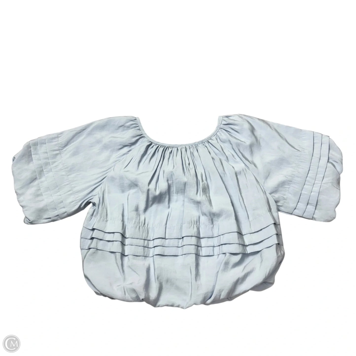 Top Short Sleeve By Maeve In Blue, Size: S