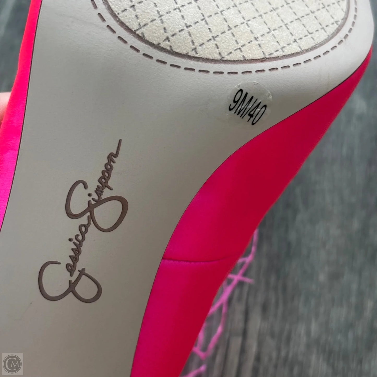 Shoes Heels Stiletto By Jessica Simpson In Pink, Size: 9