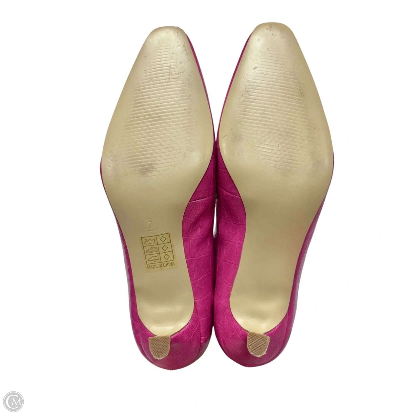 Shoes Heels Kitten By Journee In Pink, Size: 7