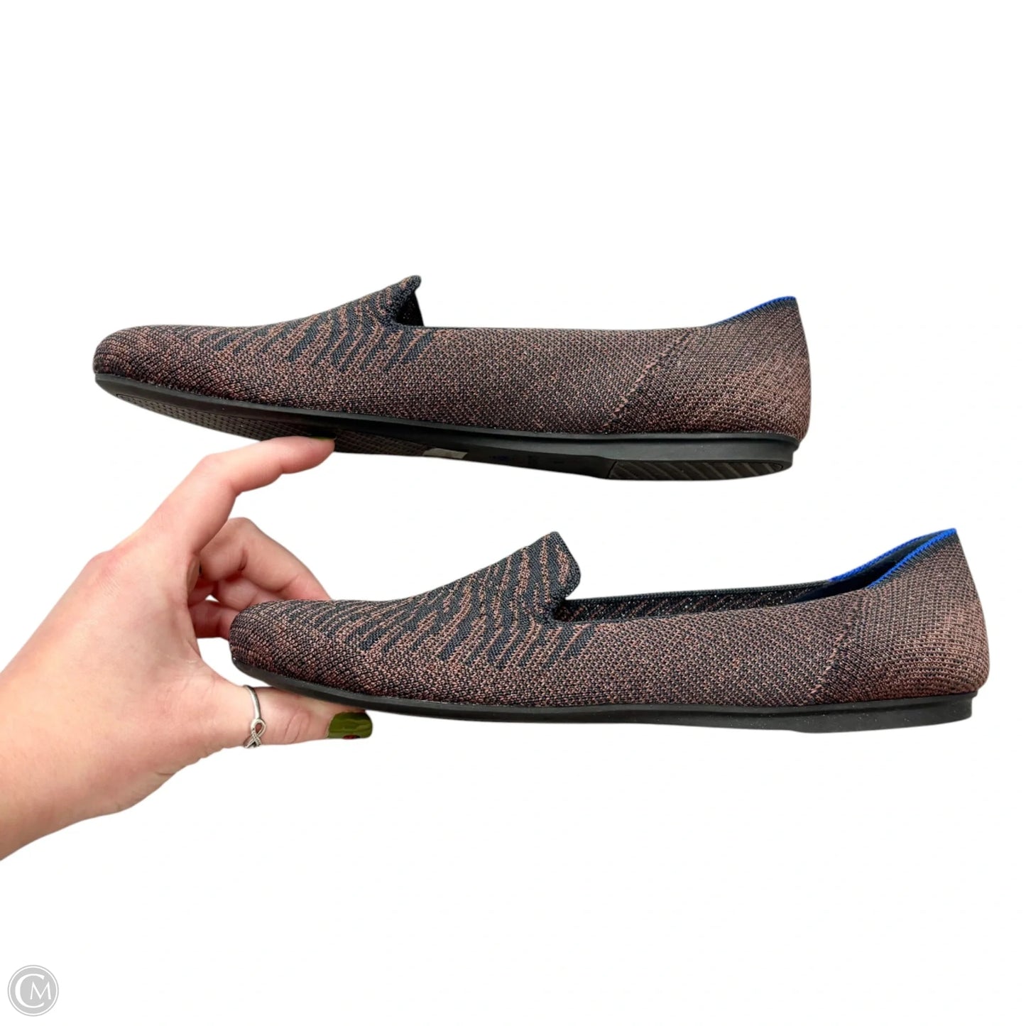 Shoes Flats By Rothys In Navy, Size: 10