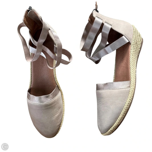 Shoes Flats By Gentle Souls In Taupe, Size: 10
