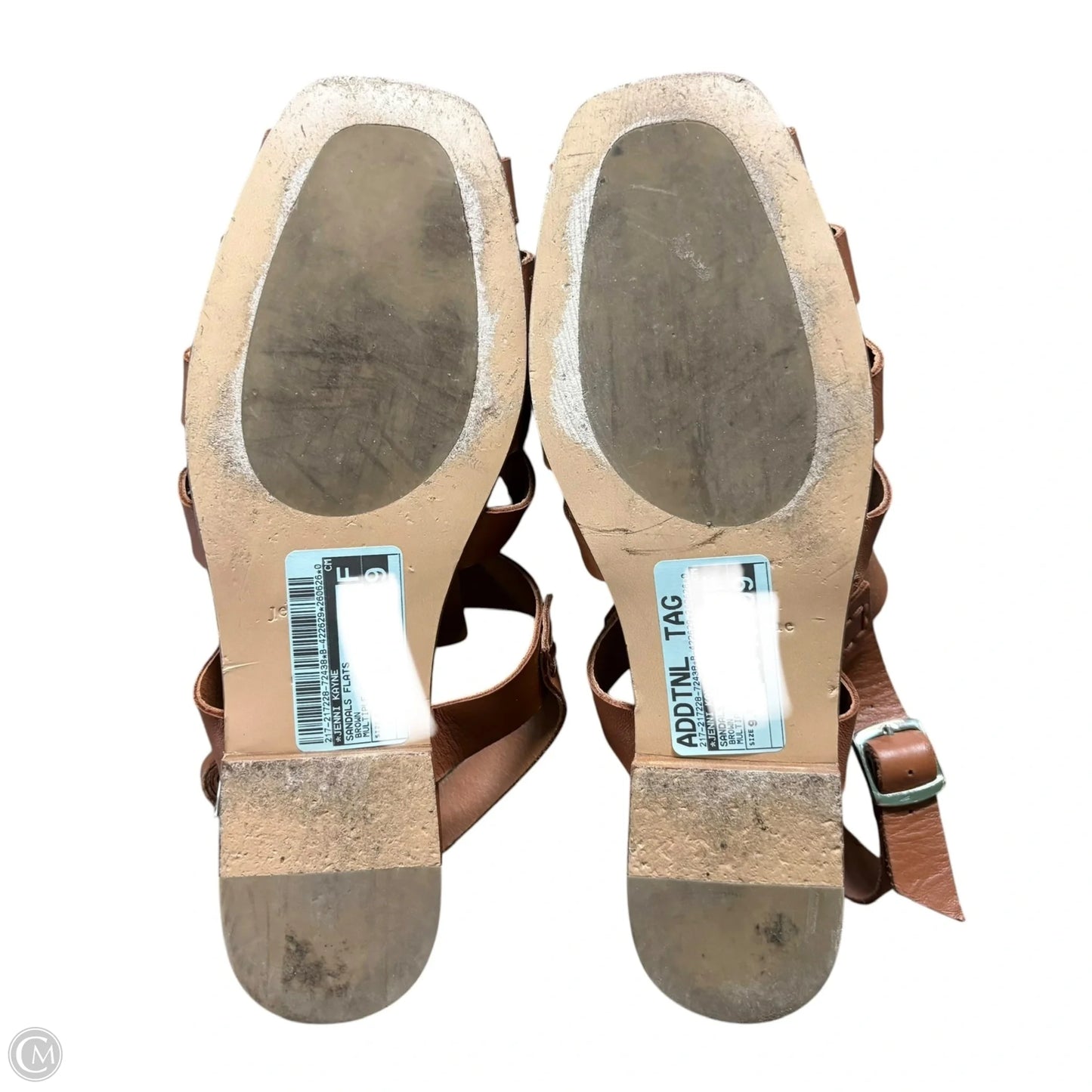 Sandals Flats By Jenni Kayne In Brown, Size: 9.5