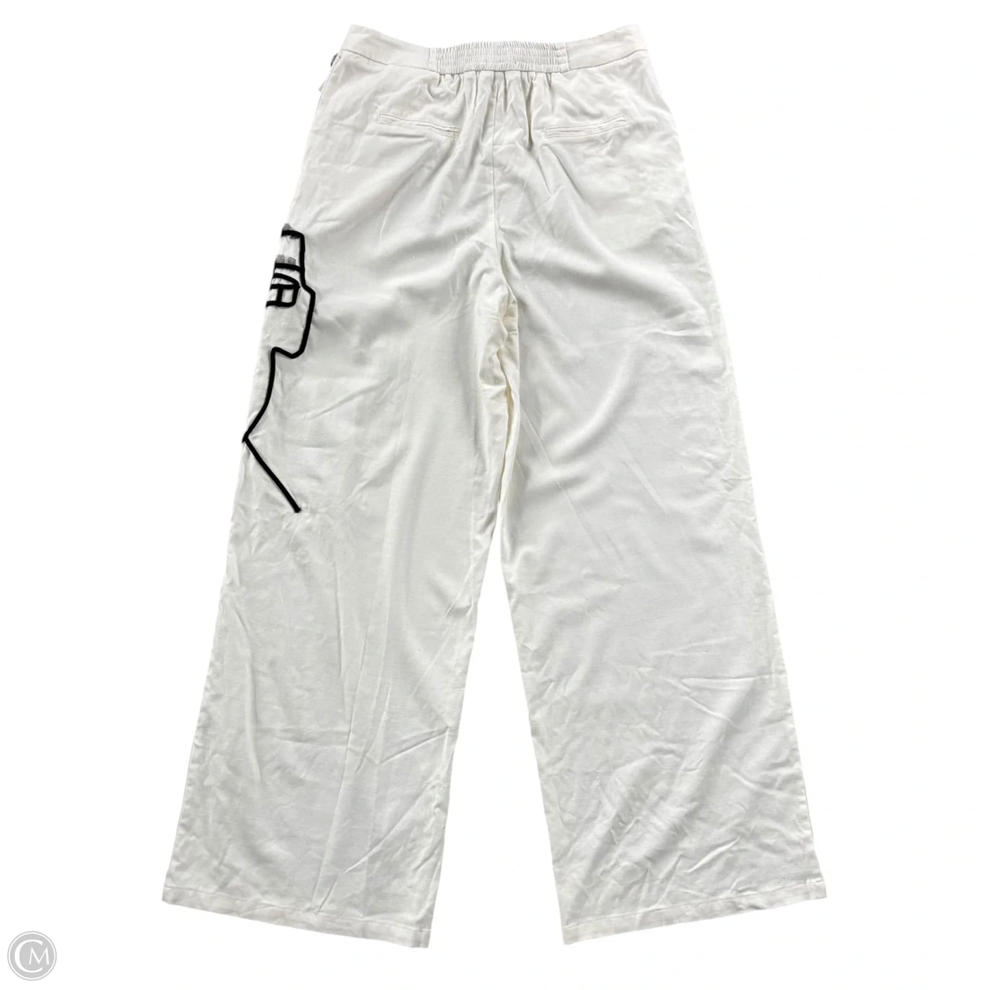 Pants Wide Leg By Akira In White, Size: L