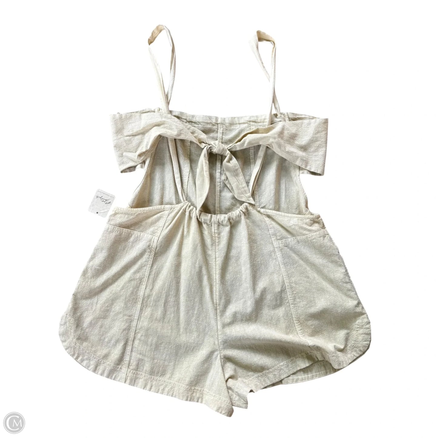 Romper By Free People In Cream, Size: M