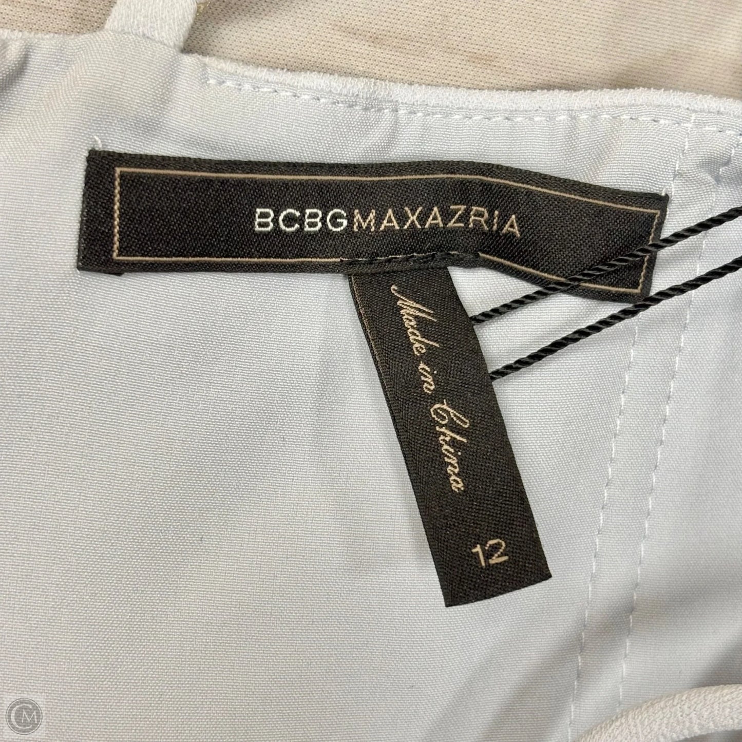 Dress Casual Short By Bcbgmaxazria In Blue, Size: L