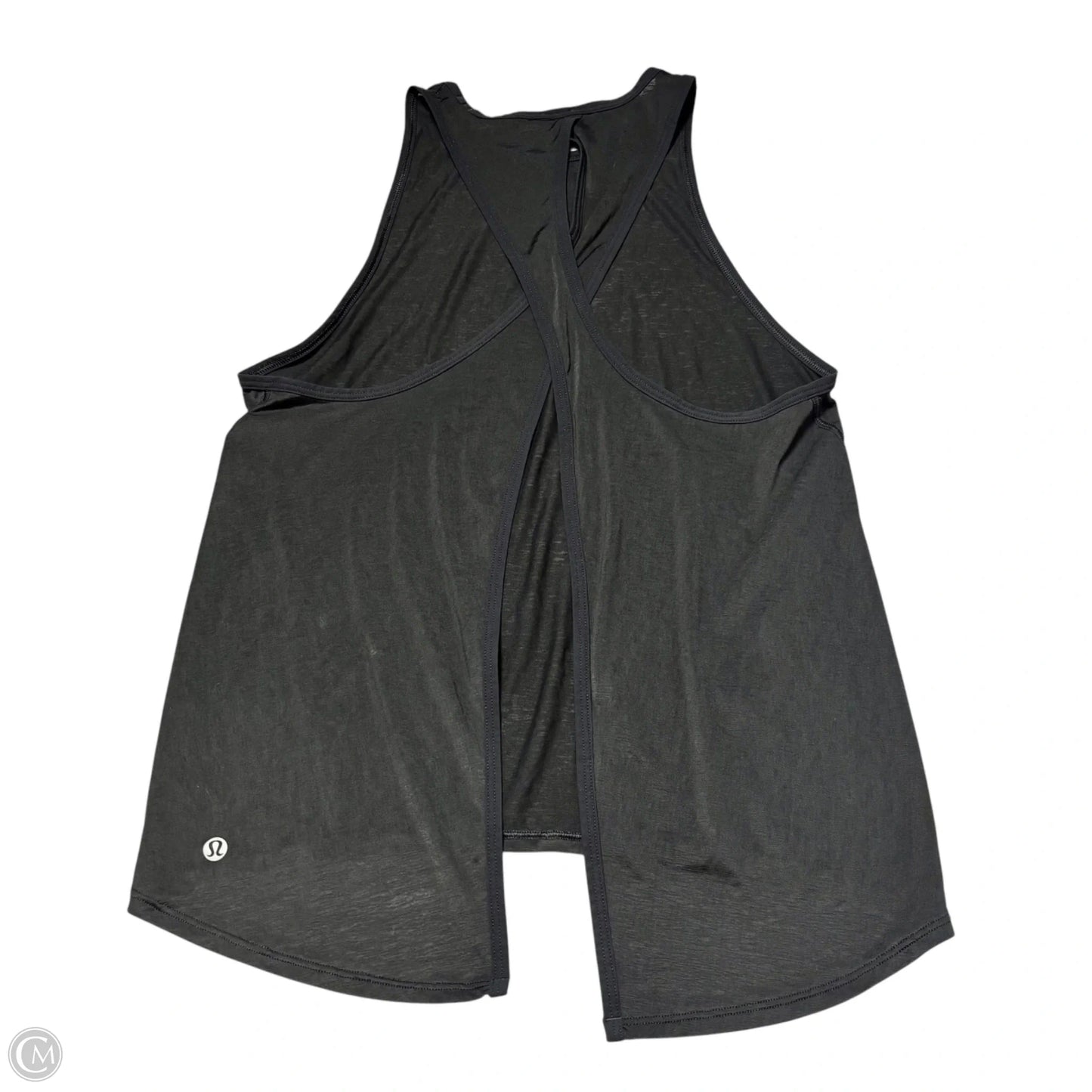 Athletic Tank Top By Lululemon In Black, Size: M