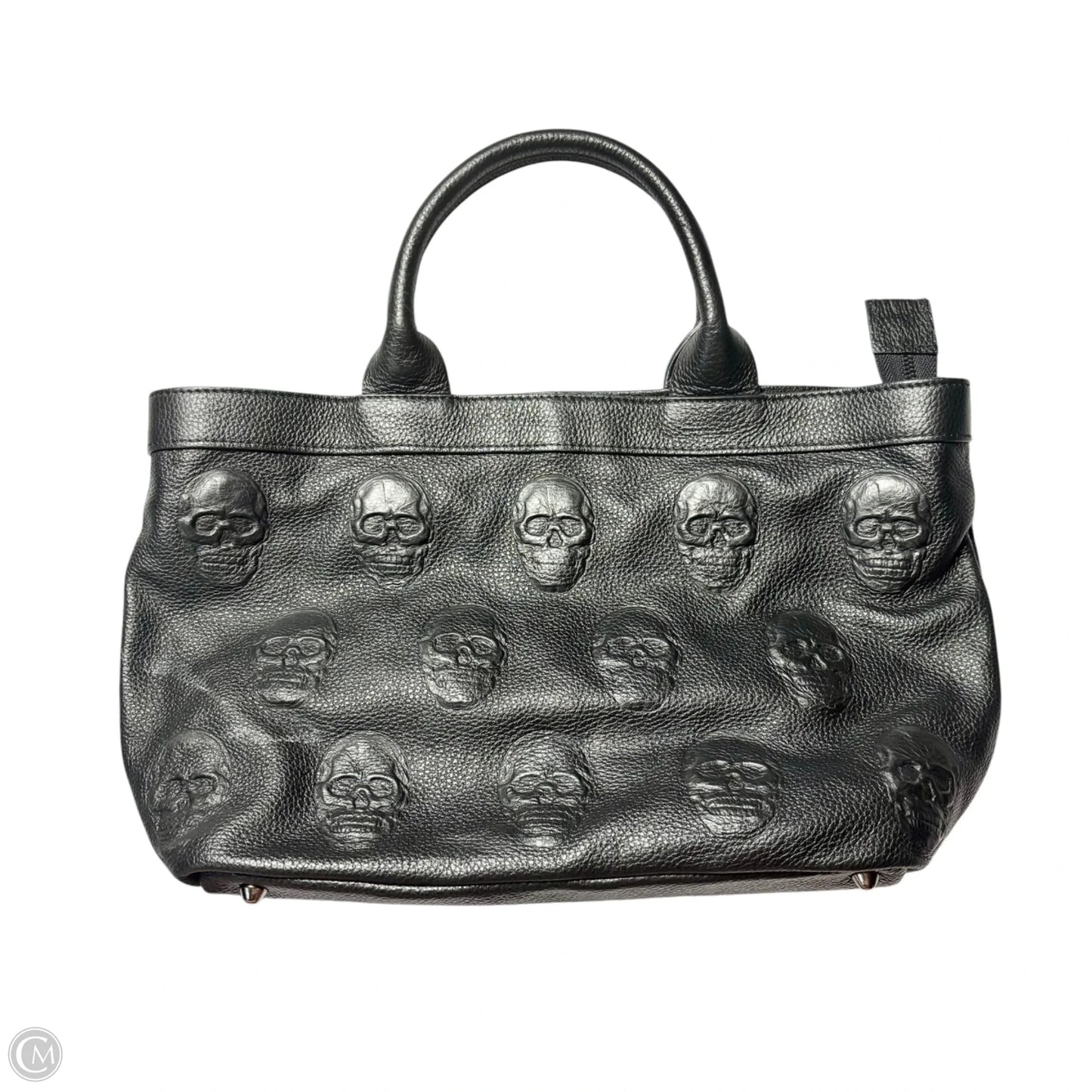 Handbag Leather By Lo Pelle Italia, Size: Medium
