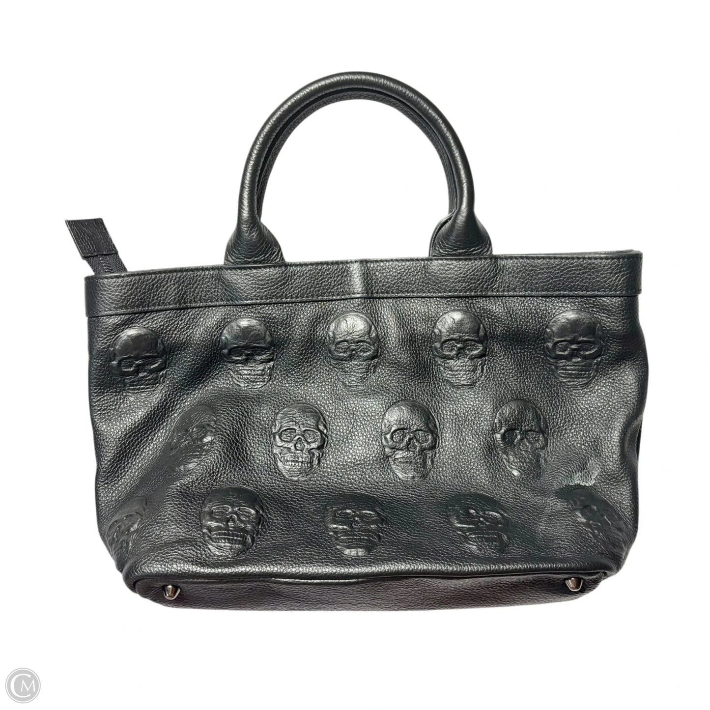 Handbag Leather By Lo Pelle Italia, Size: Medium
