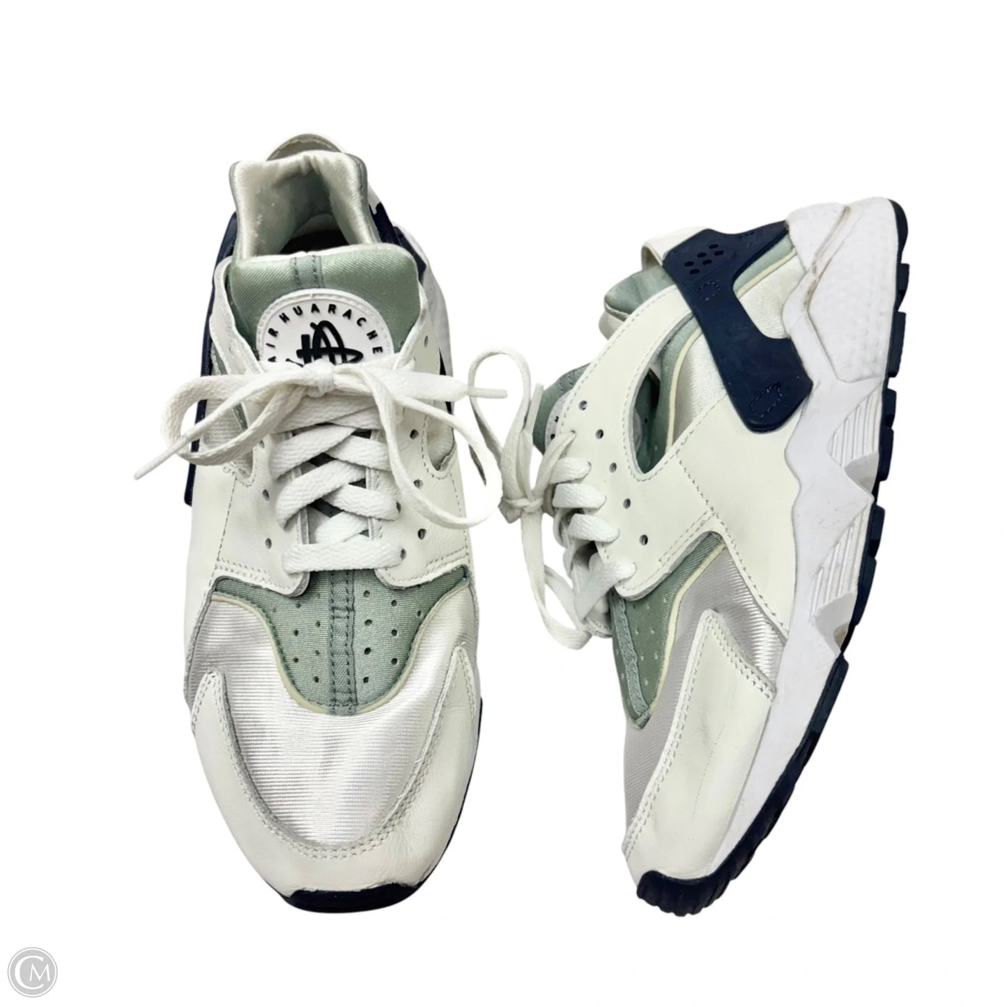Shoes Sneakers By Nike In Blue & White, Size: 8.5