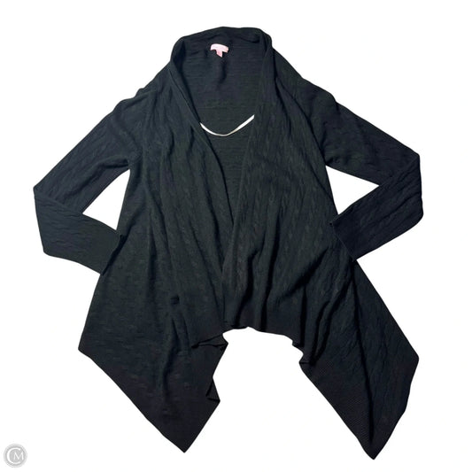 Sweater Cardigan Designer By Lilly Pulitzer In Black, Size: Xl