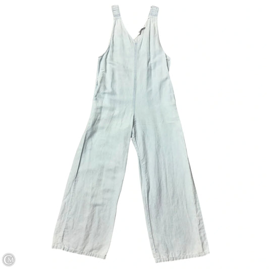 Jumpsuit By Zara In Blue Denim, Size: Xs