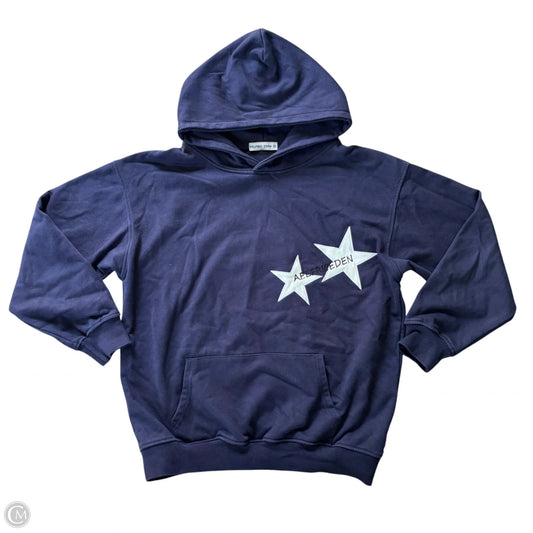 Sweatshirt Hoodie By Aelfric Eden In Navy, Size: Xs