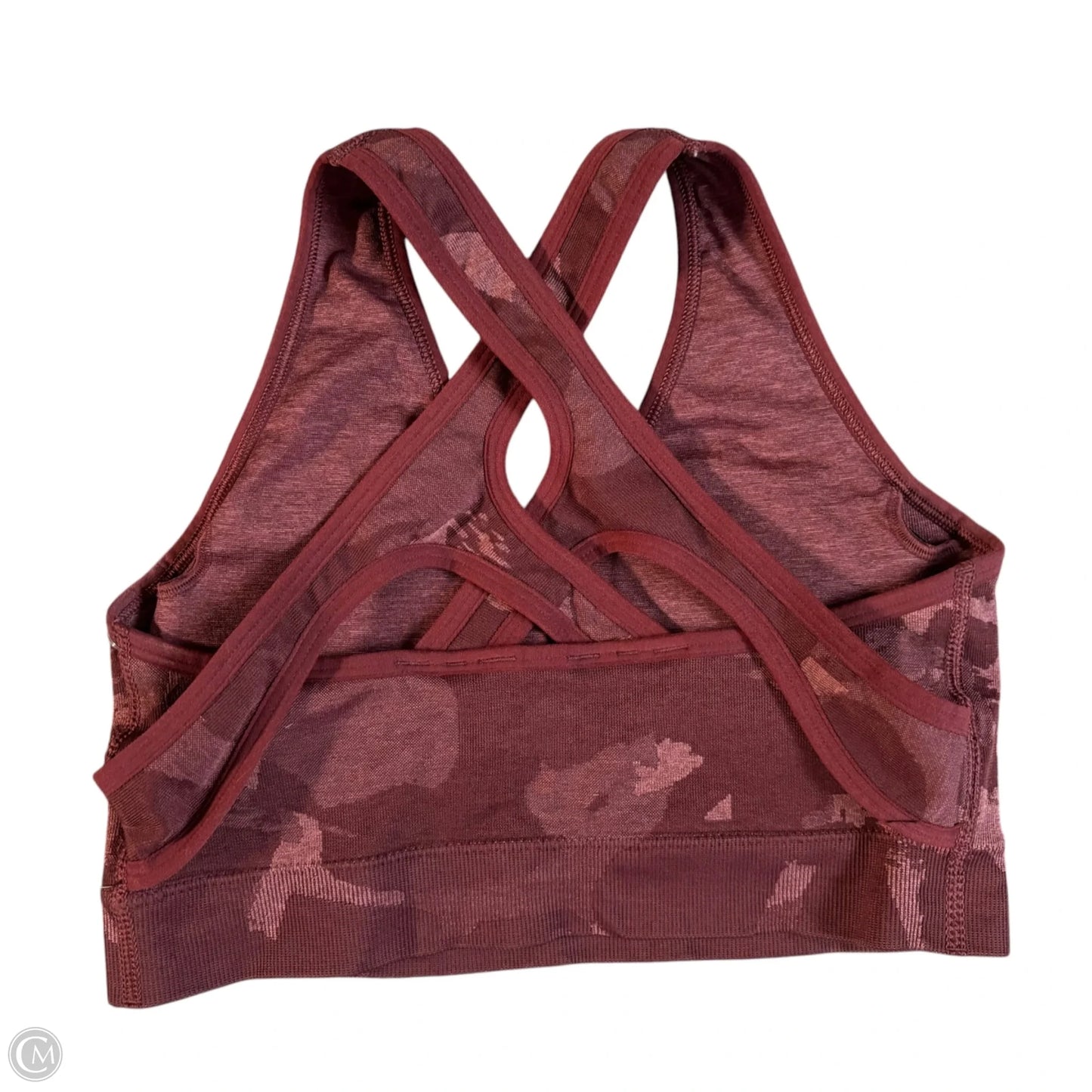 Athletic Bra By Gym Shark In Camouflage Print, Size: M