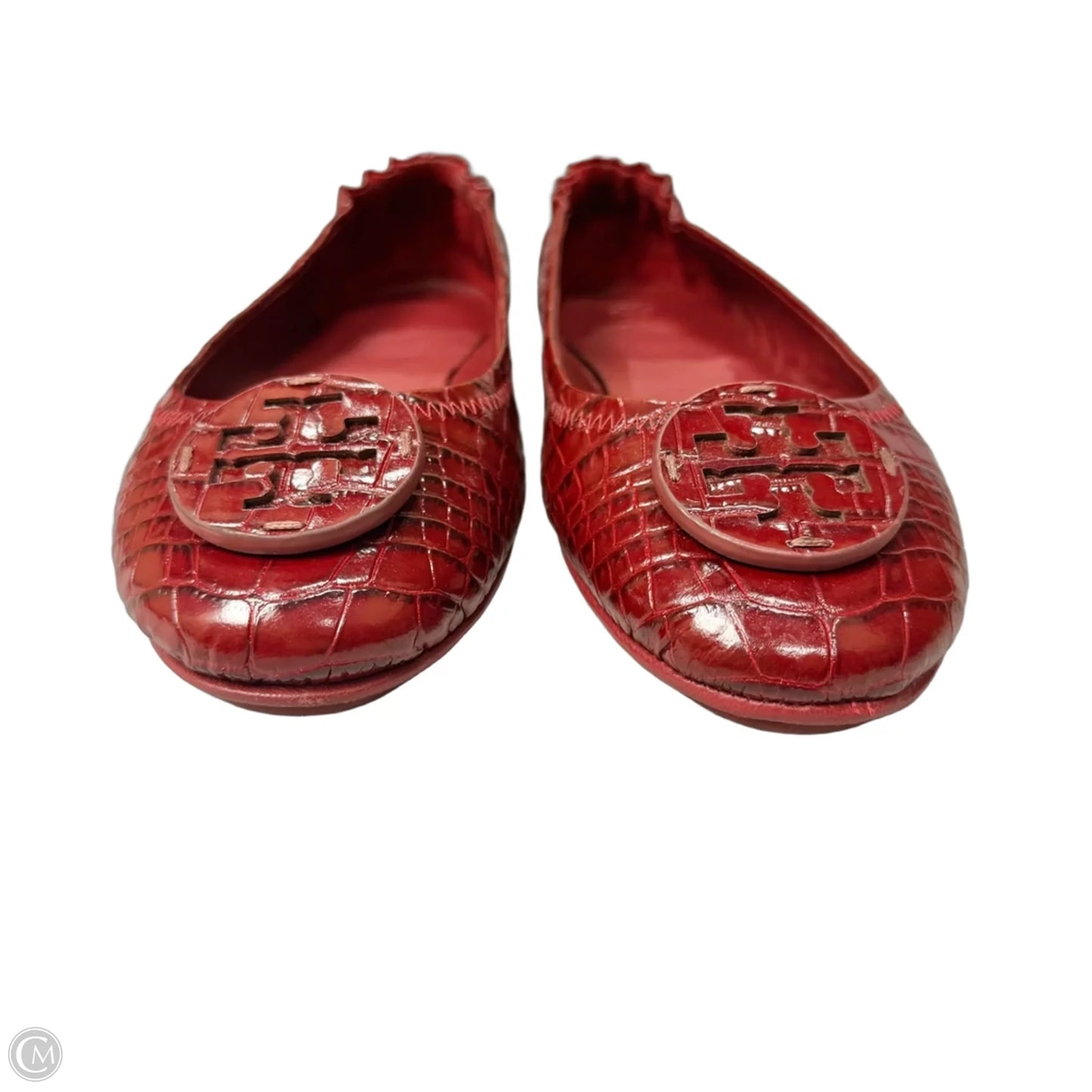 Shoes Designer By Tory Burch In Maroon, Size: 10