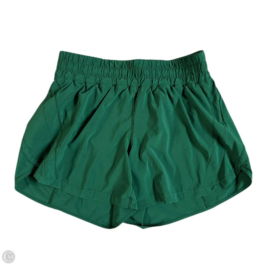 Athletic Shorts By Lululemon In Green, Size: M