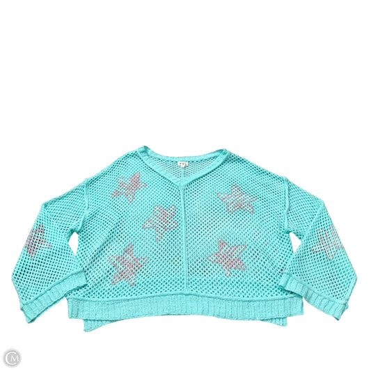 Sweater By Pol In Blue, Size: L