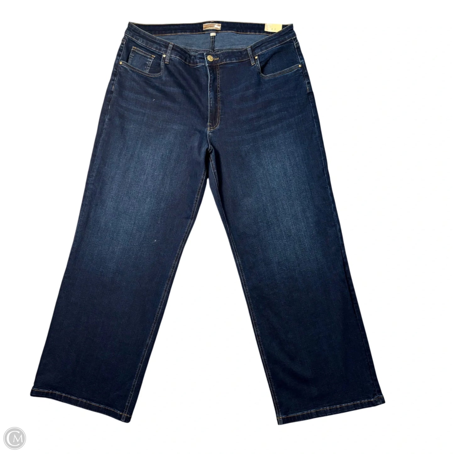 Jeans Wide Leg By Kut In Blue Denim, Size: 20