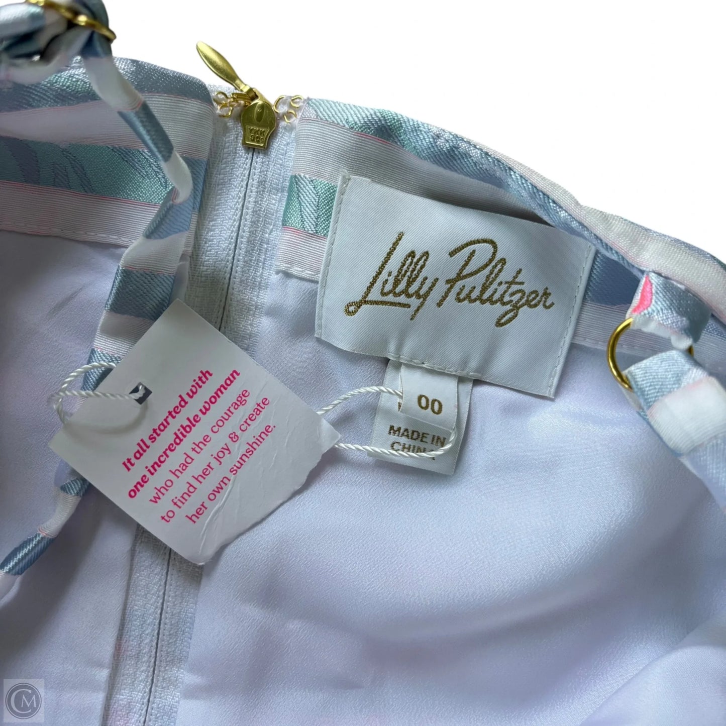 Romper Designer By Lilly Pulitzer In Striped Pattern, Size: Xxs