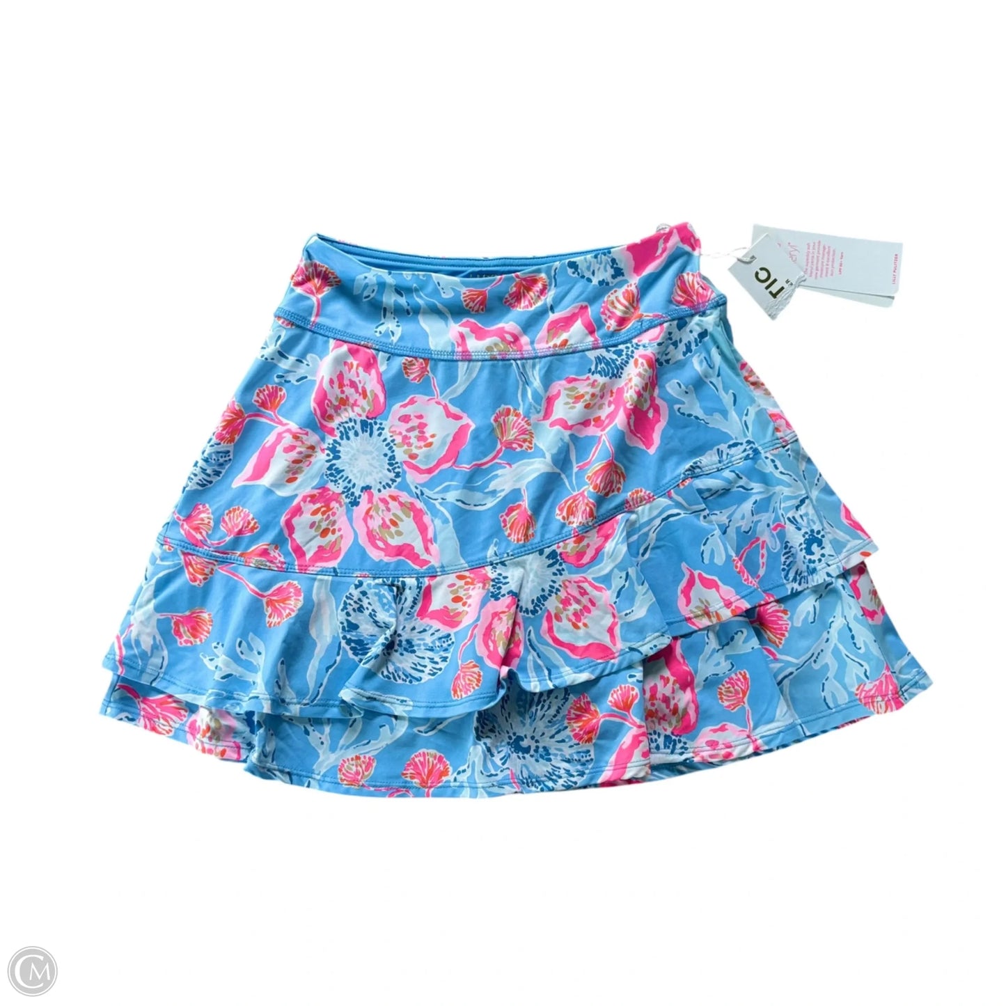 Skort Designer By Lilly Pulitzer In Floral Print, Size: Xxs