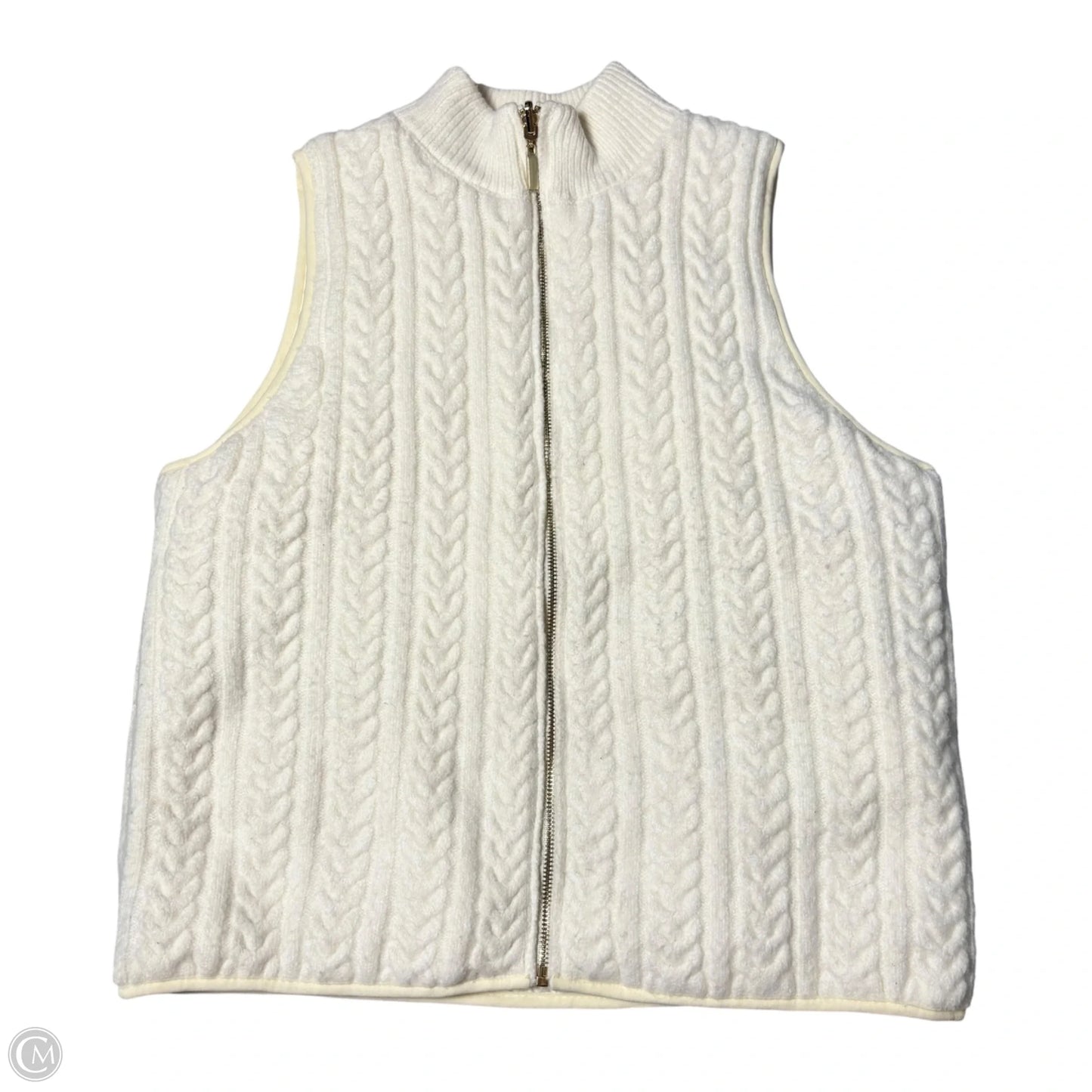 Vest Puffer & Quilted By Joie In Cream, Size: M