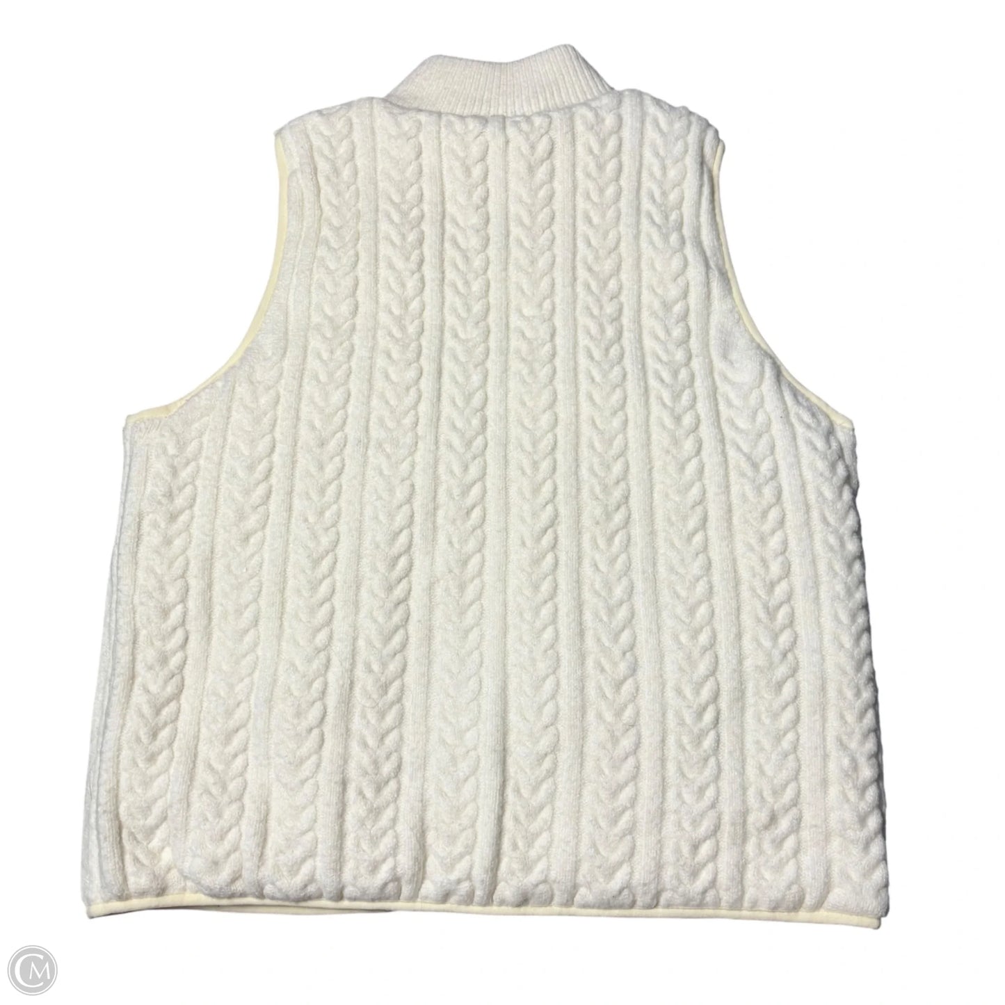 Vest Puffer & Quilted By Joie In Cream, Size: M